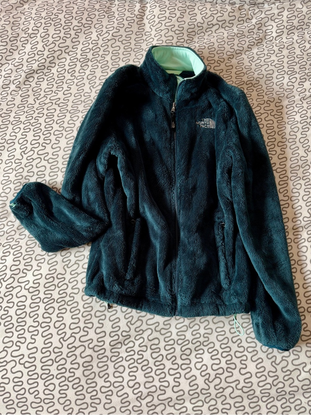 The North Face Women's Fleece Jacket in Dark Teal